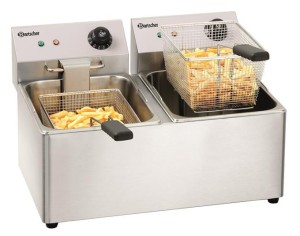 Frytownica Bartscher SNACK II 2 x 4l 