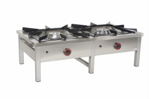 Taboret gazowy podwójny 2x9kW z zapalarką
